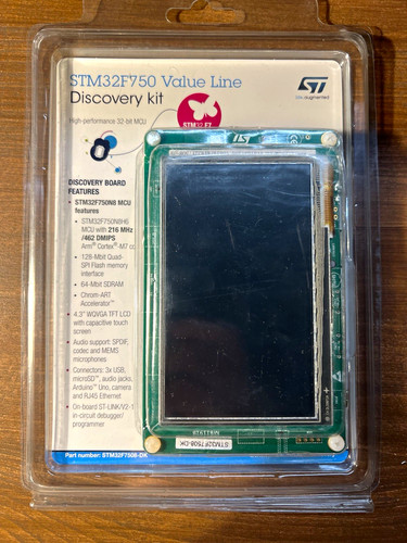 Stm32f7508 discovery kit - discovery,