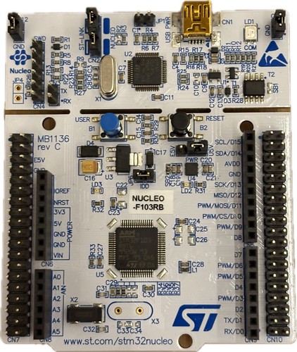 Stm32f103rb nucleo arm - stm32f103rb,