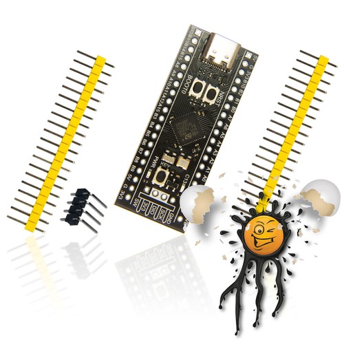Black pill stm32f411ceu6 usb - stm32f411ceu6, usb-c