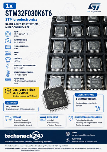 Stm32f030k6t6 - 1x,