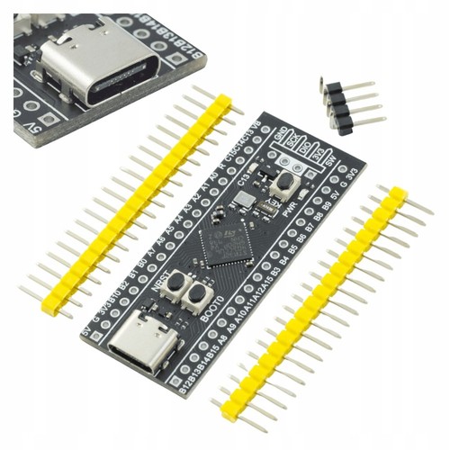 Stm32f401 black pill - black,
